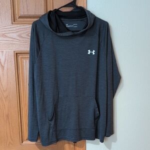 Under Armour Charcoal Gray Lightweight Hoodie